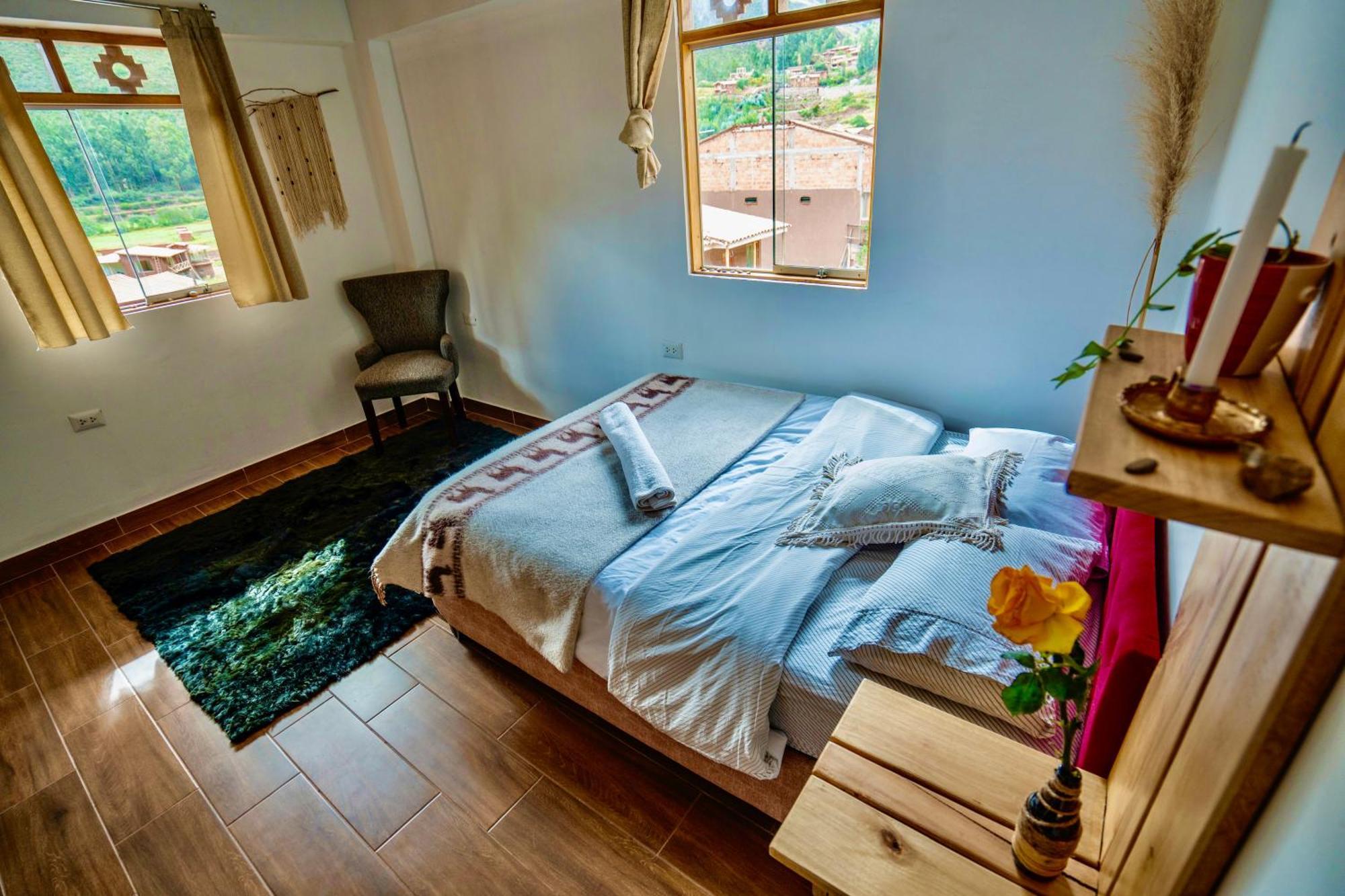 Blue Lotus Retreat Center Bed & Breakfast Pisac Bagian luar foto