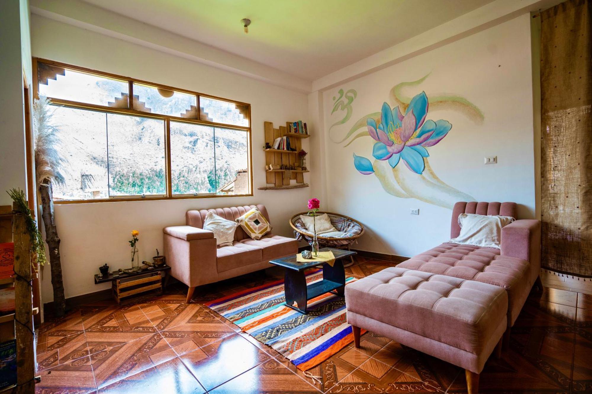 Blue Lotus Retreat Center Bed & Breakfast Pisac Bagian luar foto